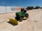 John Deere 317 Riding Mower w/Push Blade