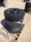 (4) Unused 10K Gooseneck Wheels w/Tires 235/85 R 16