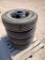 (4) Unused 10K Gooseneck Wheels w/Tires 235/85 R 16