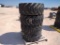(4) Manlift Wheels w/Foam Filled Tires 15-625 NHS