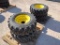 (4) 6 Lug Implement Wheels w/New Tires 305/70-16.5