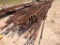 Lot w/ 1'' Socker Rods