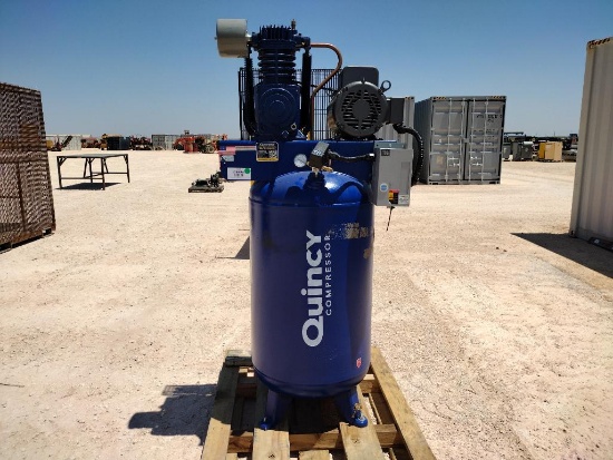 Unused Quincy 80 Gallon Air Compressor