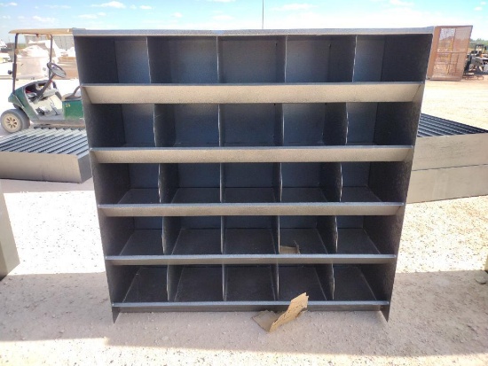 Unused (25) Metal Bolt Bin