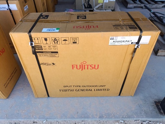 Unused Fujitsu Mini Split, Split Type Outdoor Unit