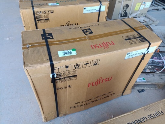 Unused Fujitsu Mini Split, Split Type Outdoor Unit