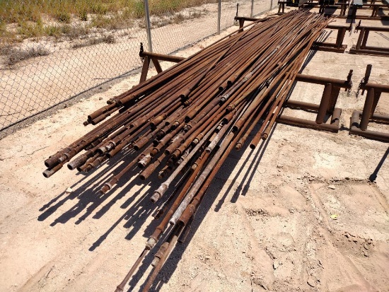 Lot w/ 7/8'' Socker Rods