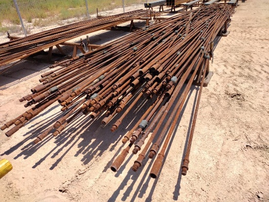 Lot w/ 1'' Socker Rods