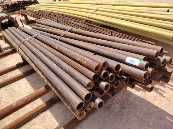Approx (50) 2 3/8" Metal Post 8Ft Long