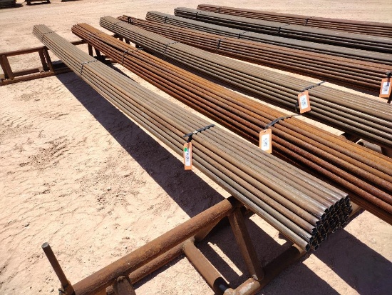 Bundle w/(57) Joints of 1 1/4? Steel Tubing 21Ft Long
