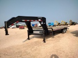 Unused 2023 MTP 26Ft Tilt Deck Gooseneck Trailer