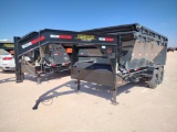 2023 Horizon 14Ft Roll Off Trailer with 2 Bins