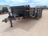 2022 Load Trail 14Ft Dump Trailer