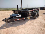 Unused 2023 Darpah 12Ft Dump Trailer