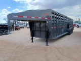 Unused 2024 Maxxim 32Ft Gooseneck Livestock Trailer