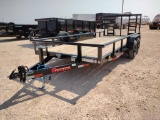 Unused 2024 TH Trailers 18Ft Utility Trailer