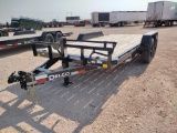 Unused 2024 Delco 16Ft Car Hauler Trailer