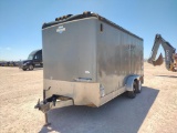 2012 Conway 16 Ft Enclosed Trailer