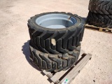(2) Manlift Wheels w/Tires 355/55 D 625