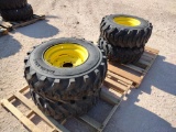 (4) 6 Lug Implement Wheels w/New Tires 305/70-16.5