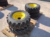 (4) 6 Lug Implement Wheels w/New Tires 305/70-16.5