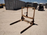 Round Bale Fork Attachment