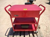 Unused Homak Portable Parts Washer/Oil Shield Hose Reel