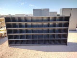 Unused 10Ft (50 Bin) Metal Bolt Bin