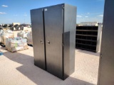 Unused 2 Door Storage Cabinet