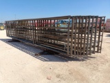 (10) Free Standing 24Ft x Fence Panels (1) w/ 8Ft Gate