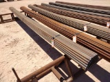 Bundle w/(57) Joints of 1 1/4? Steel Tubing 21Ft Long