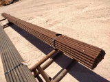 Bundle w/(57) Joints of 1 1/4? Steel Tubing 21Ft Long