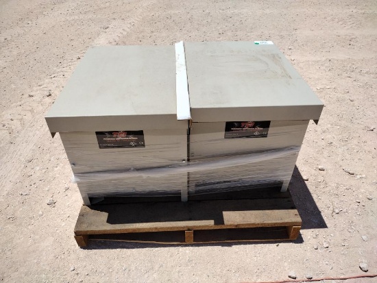 (2) TCI Enclosure Type 3R Junction Boxes