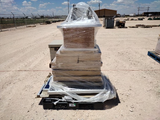 Pallet of Misc Solar Panels