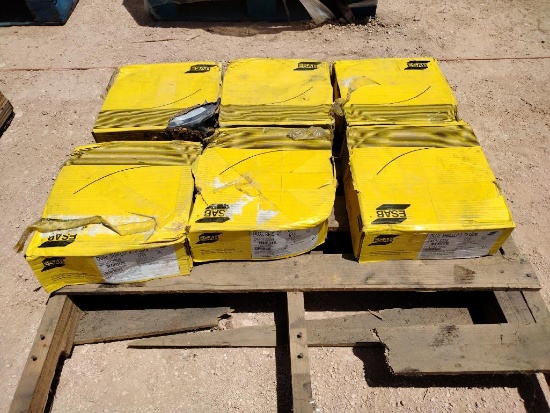 (6) Rolls of ESAB Dual Shield 70 Ultra Welding Wire