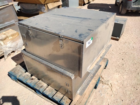 (2) Stainless Electrical Enclosures