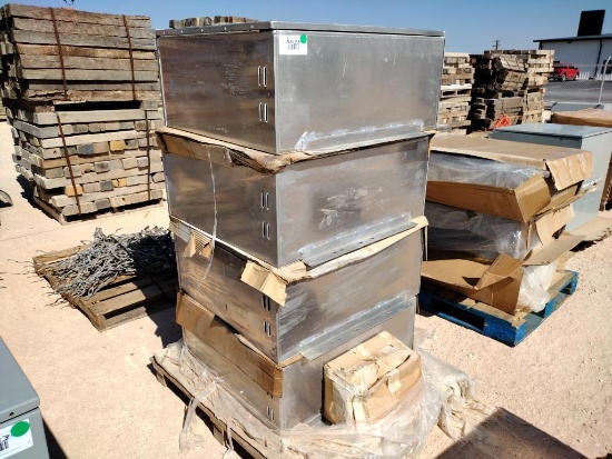 (4) Stainless Electrical Enclosures