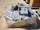 Pallet of Misc Safety Switch Boxes