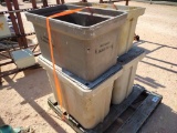 Pallet of Misc Concrete Boxes