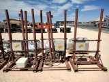 (3) Solar Panel Racks