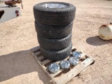 (4) Ford Wheels/Tires 265/70 R 17