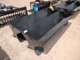 Unused (2) Heavy Duty 90'' Cattle Feeders