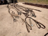 Lot of Misc Lifting Cables