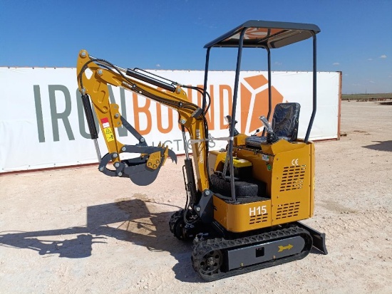 Unused 2024 AGT H15 Mini Excavator