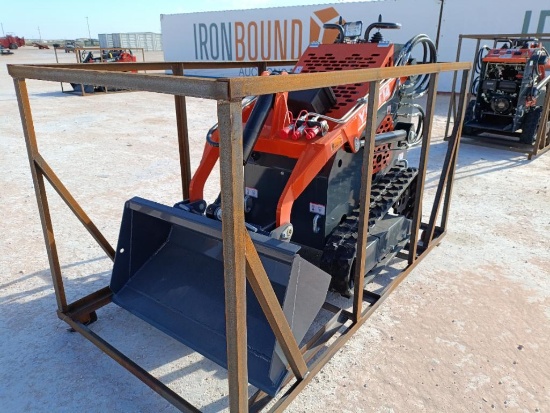 Unused 2024 AGT YSRT14 Stand On Mini Skid Steer Loader