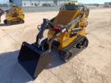 Unused 2024 AGT CRT23 Stand On Mini Skid Steer Loader
