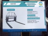 Unused AGT SAII100 Pallet Forks (Skid Steer Attachment)