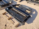 Unused 45'' Skid Steer Fork Frame V2 w/42'' Forks
