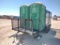 Trash Trailer w/(2) Portables Port-a-Potties