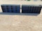 (2) 4Ft Unused Metal Bolt Bins (1) w/32 Bins (1) w/16 Bins